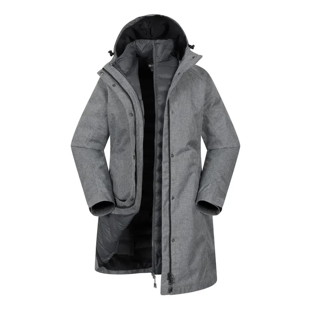 Mountain Warehouse Womens/Ladies Alaskan Long 3 In 1 Jacket