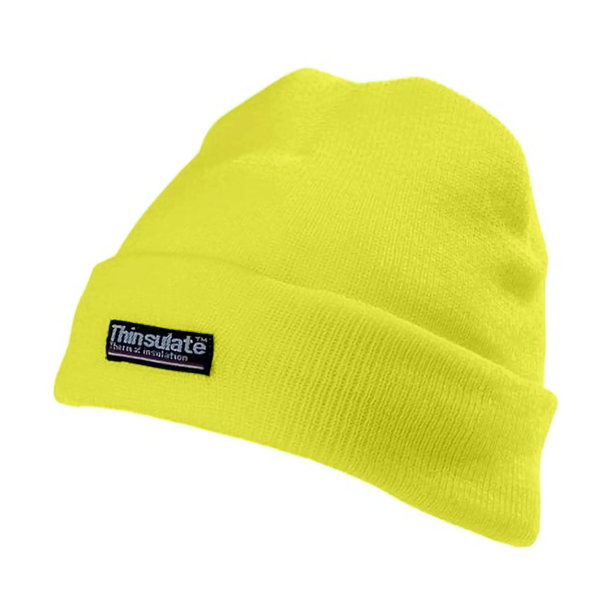 Yoko Unisex Hi-Vis Thermal 3M Thinsulate Winter Hat