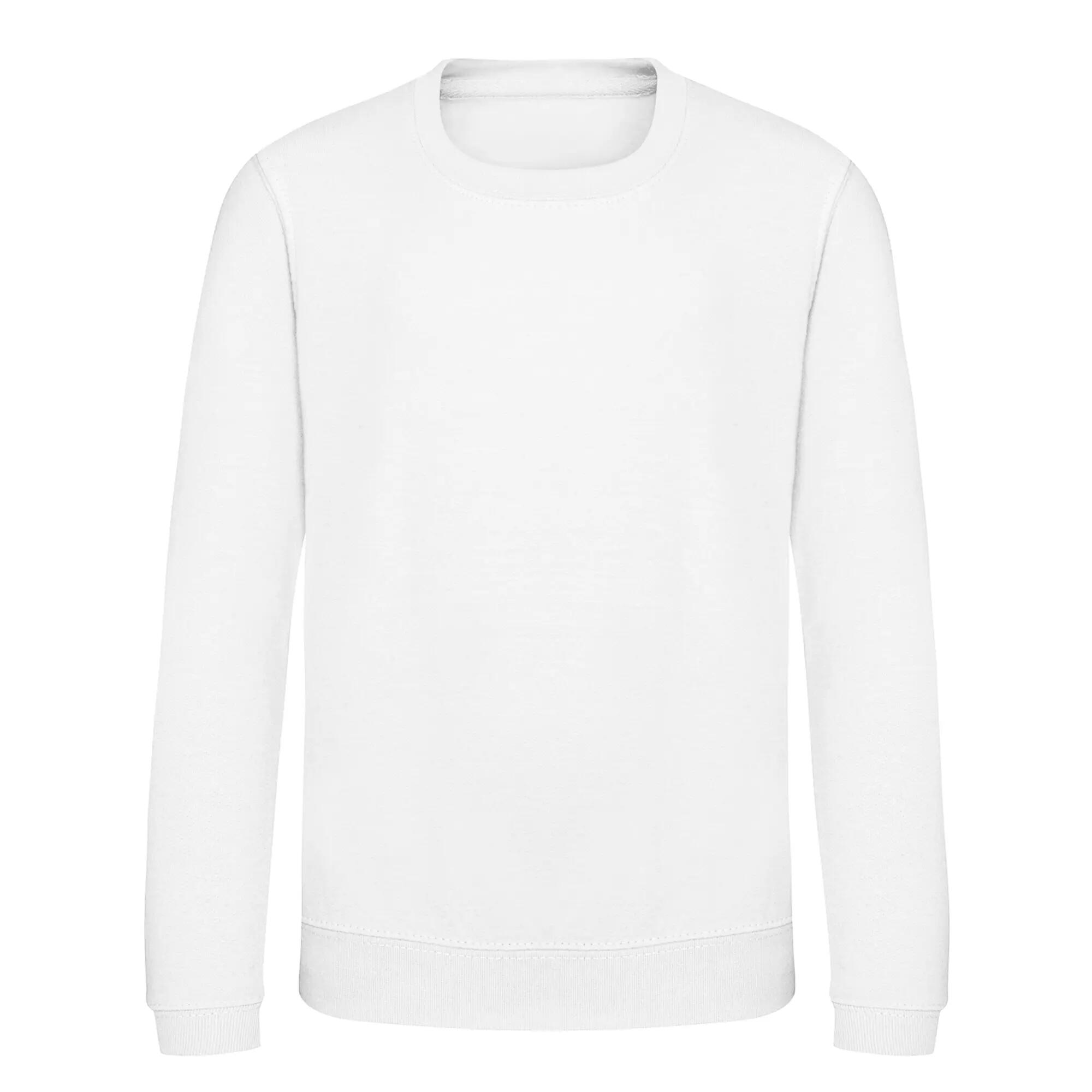 AWDis Just Hoods Childrens/Kids Plain Crew Neck Sweatshirt
