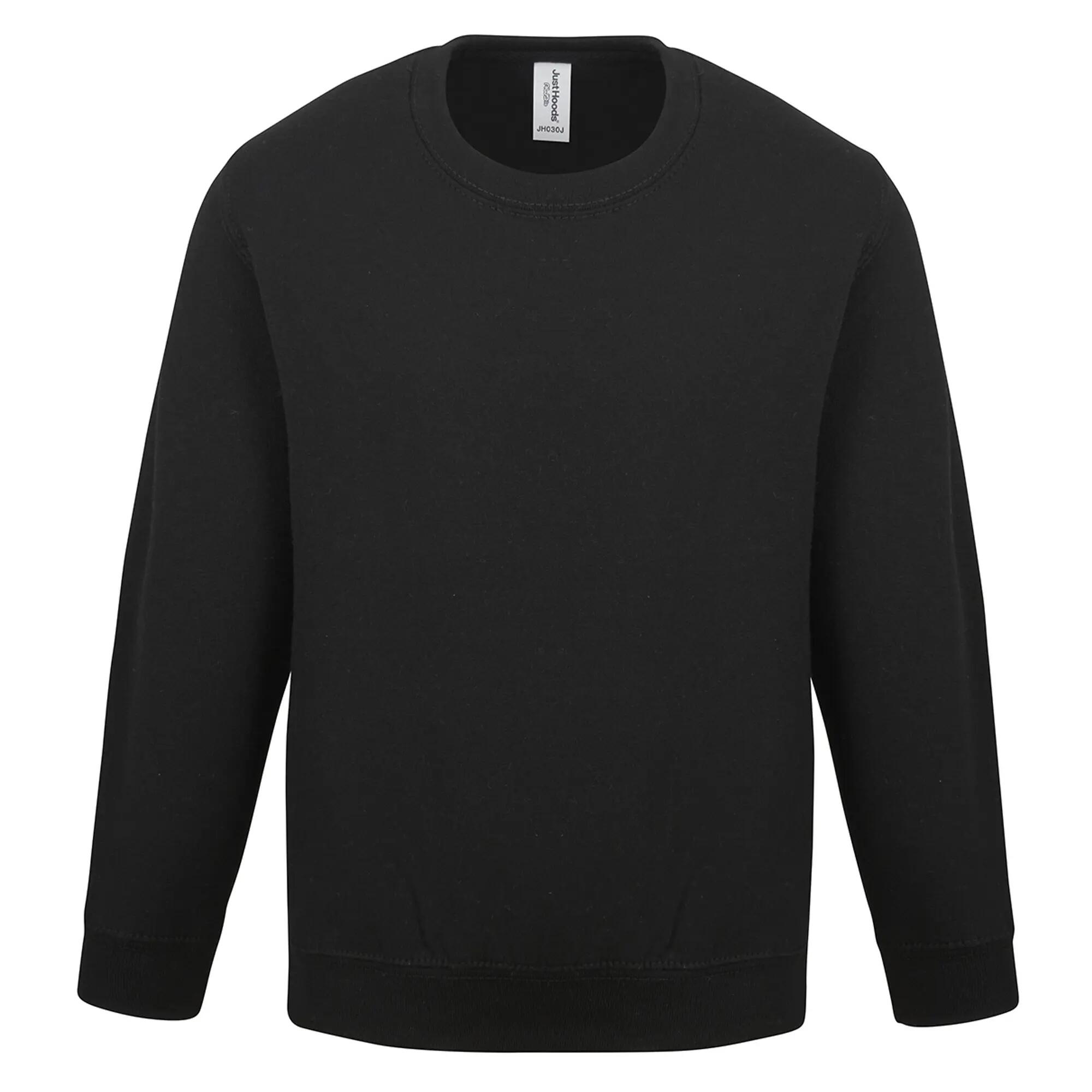 AWDis Just Hoods Childrens/Kids Plain Crew Neck Sweatshirt