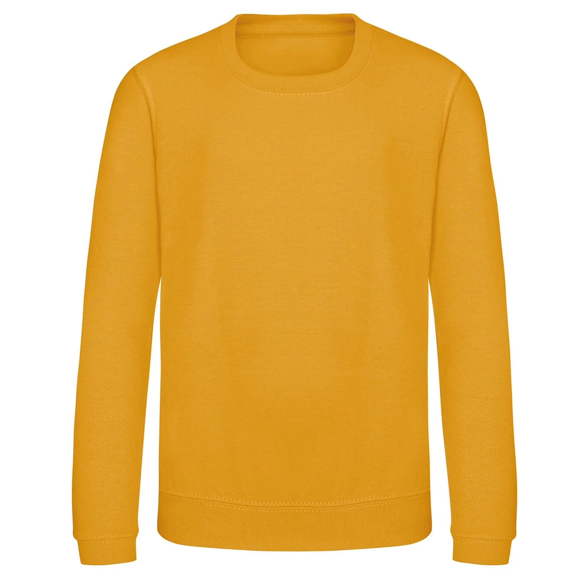 AWDis Just Hoods Childrens/Kids Plain Crew Neck Sweatshirt
