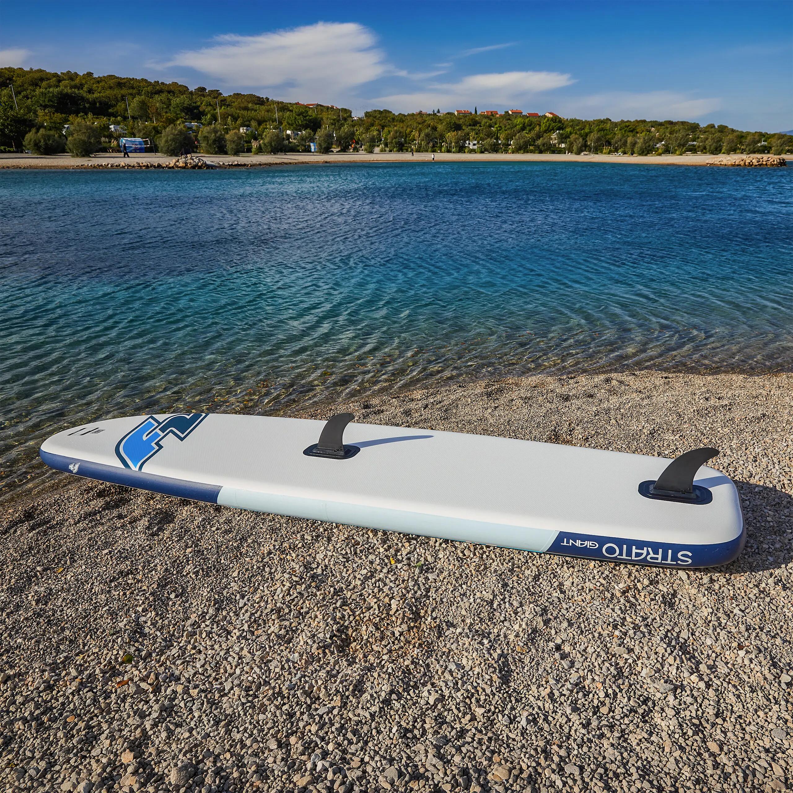 F2  SUP Stand Up Paddle Board Strato Giant 390cm 12,8 Blau 8/9