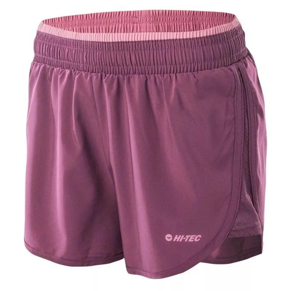 Short Entraînement LARIA Femme (Amarante / Mauve Rosé) 5/5