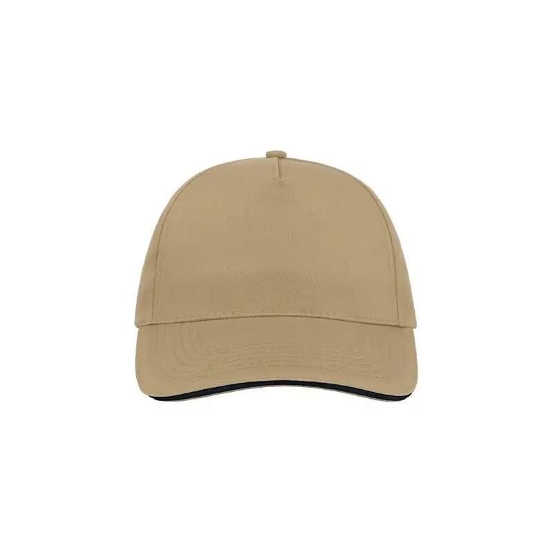 Casquette Sandwich START 5 Mixte (Beige / Bleu Marine) 5/5
