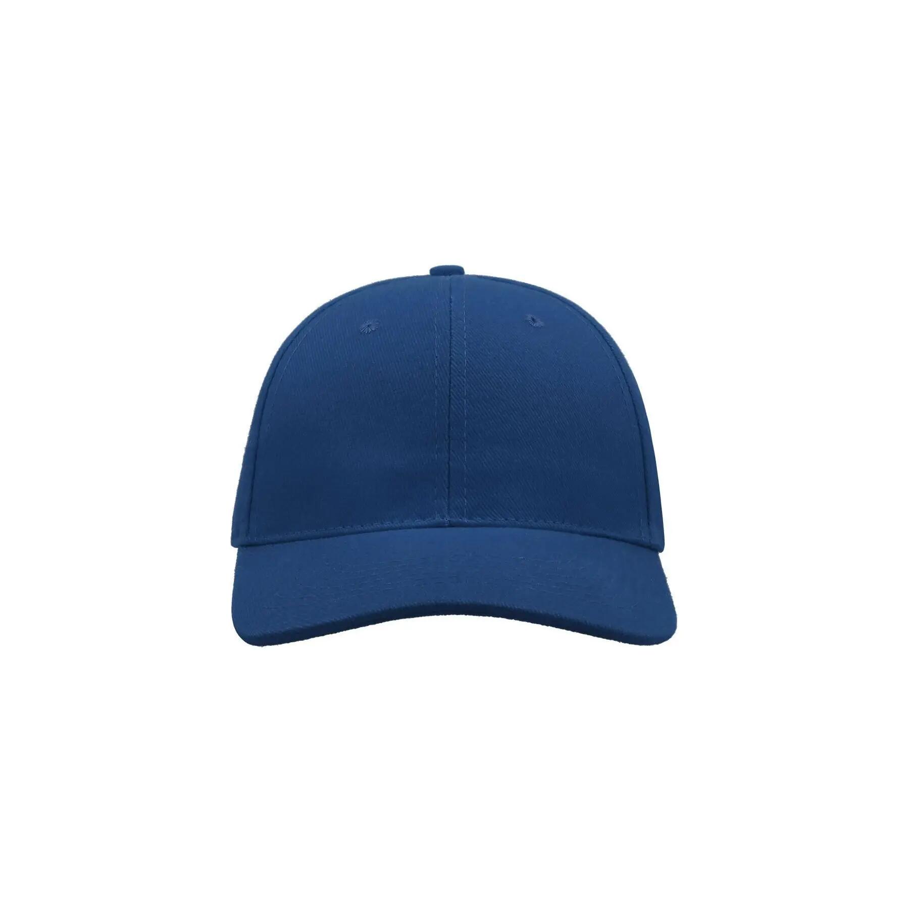 Liberty Six Brushed Cotton 6 Panel Cap (Azul Royal) 5/5