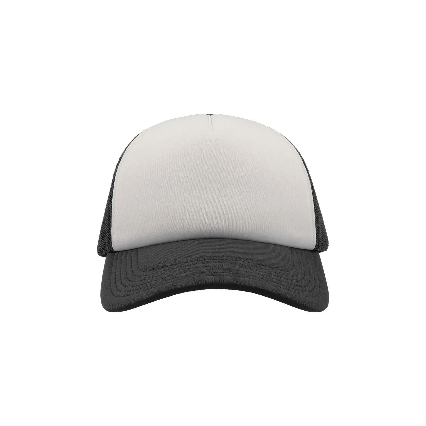 Casquette Style Trucker RAPPER Mixte (Noir / Blanc) 5/5