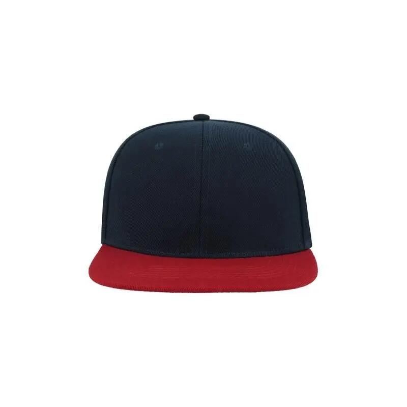 Casquette Avec Visière Plate Mixte (Bleu Marine / Rouge) 5/5