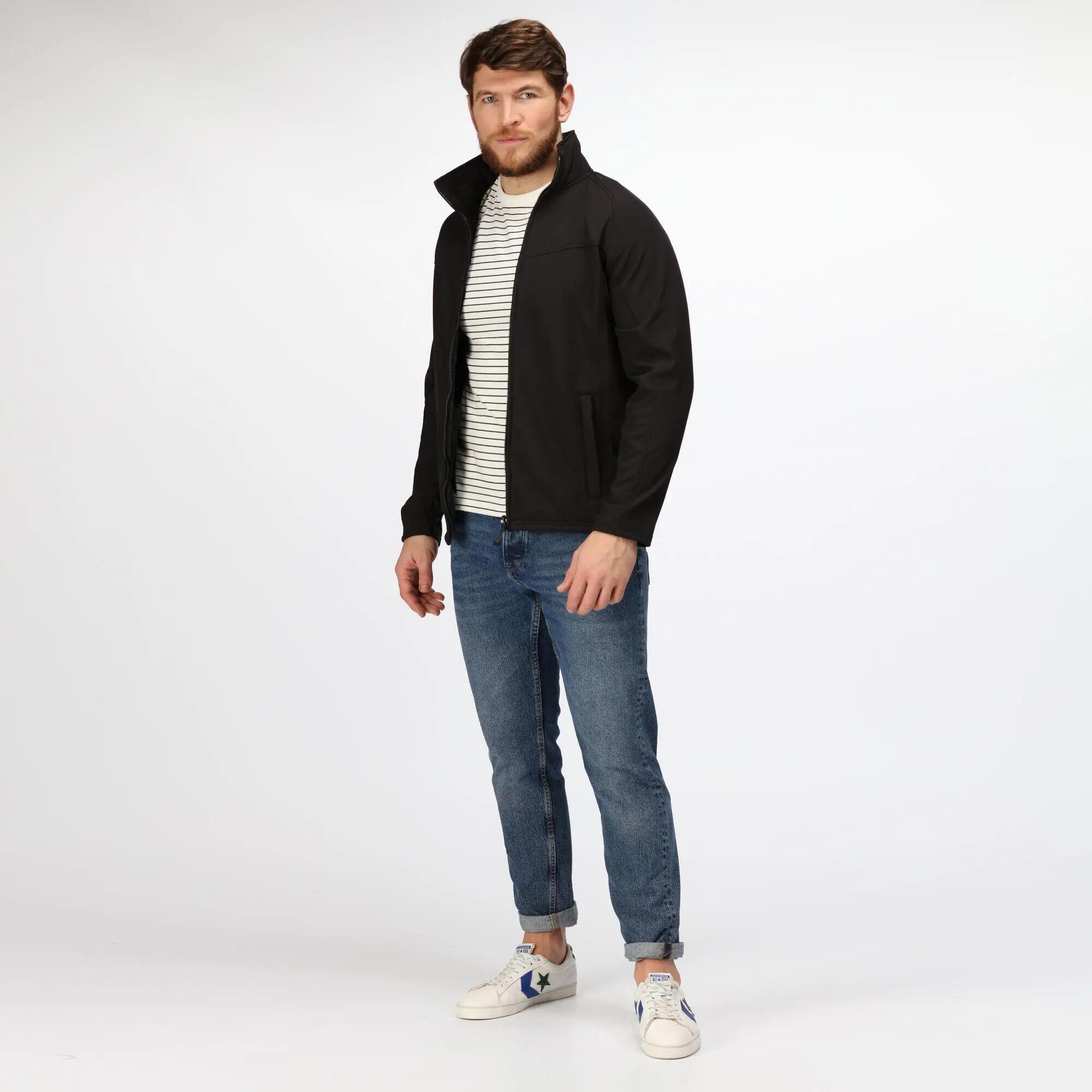 Veste Softshell UPROAR Homme (Noir) 6/6