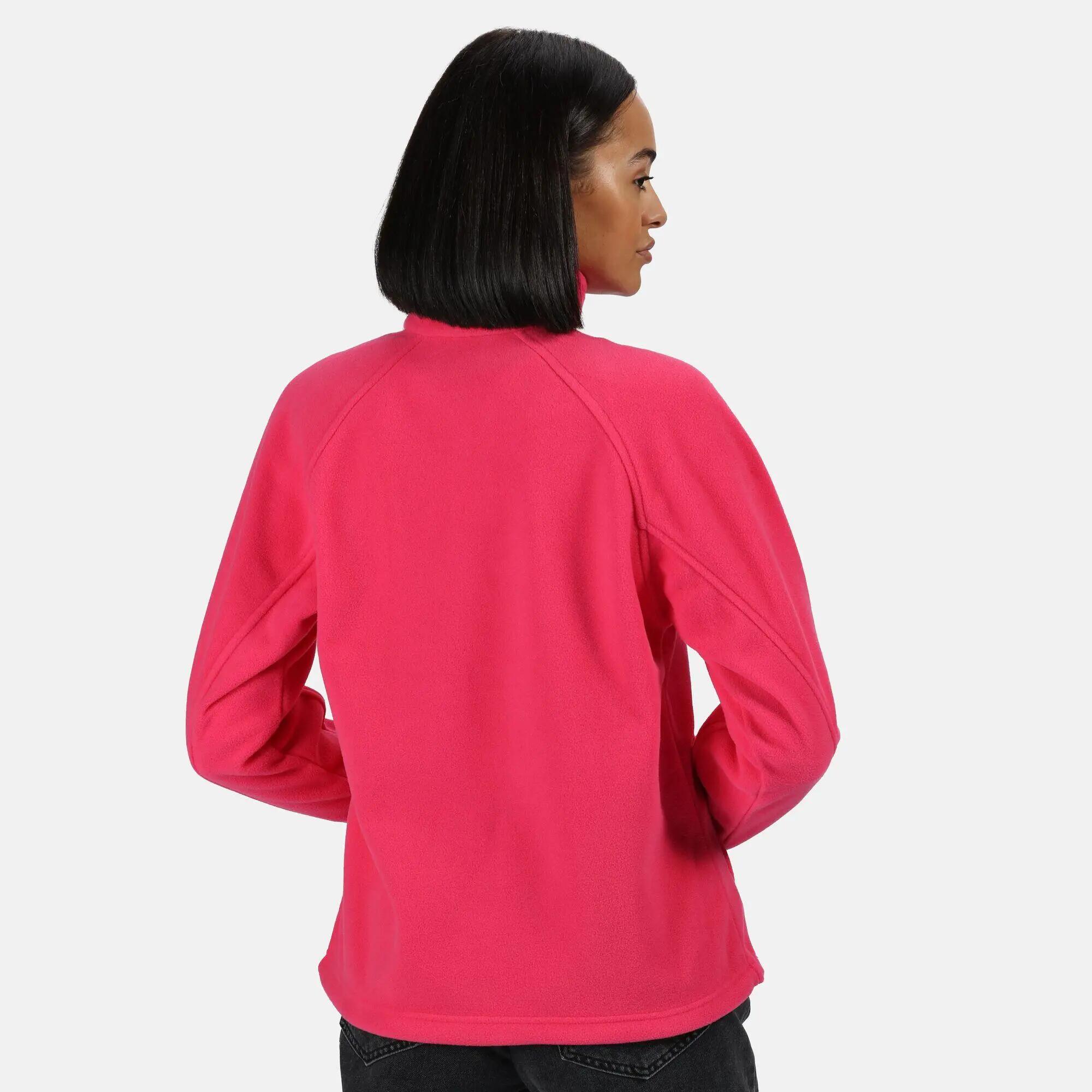 Chaquetilla polar modelo Thor III para mujer Rosa chillón 6/6