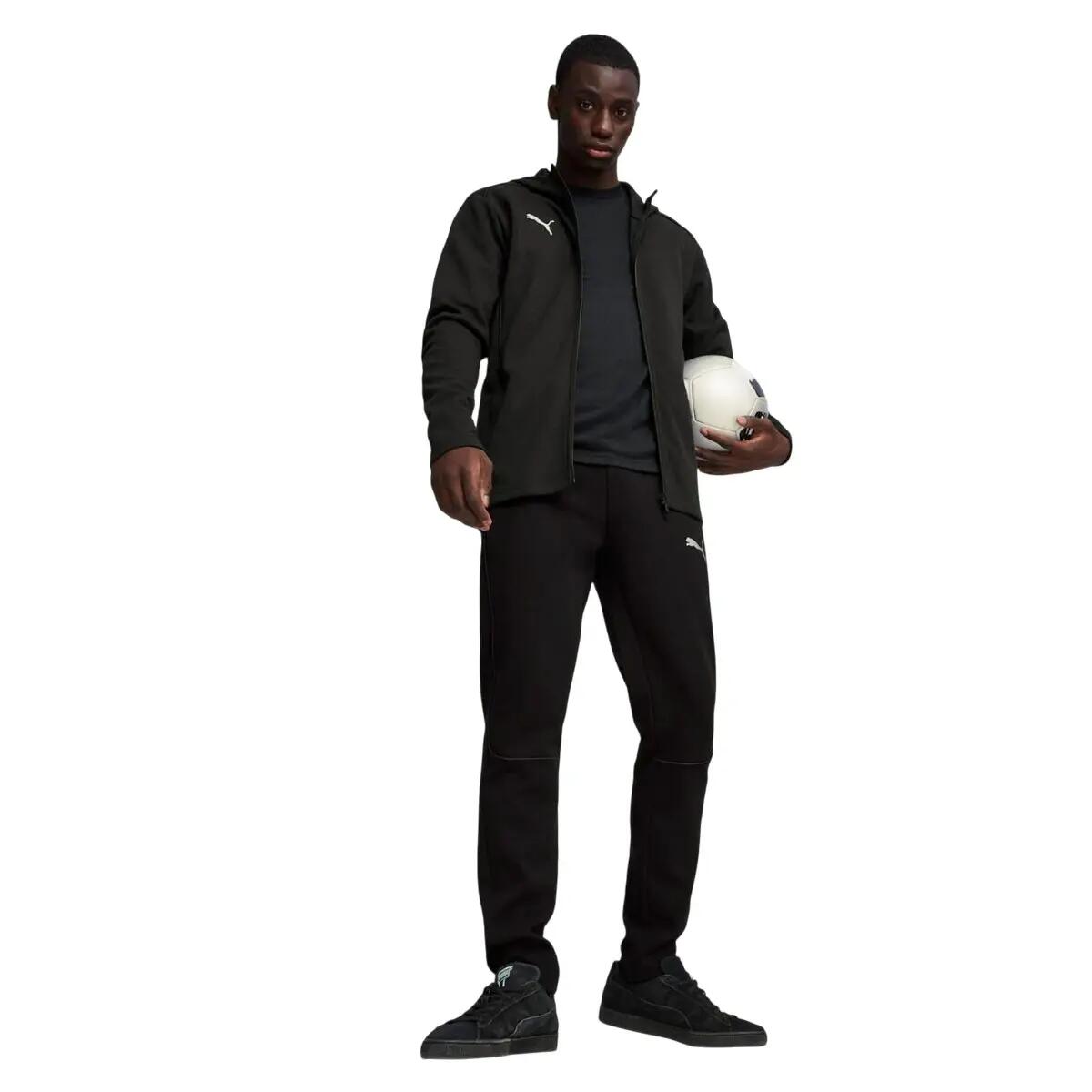 "TeamFINAL Casuals" Kapuzenjacke für Herren Schwarz 7/8