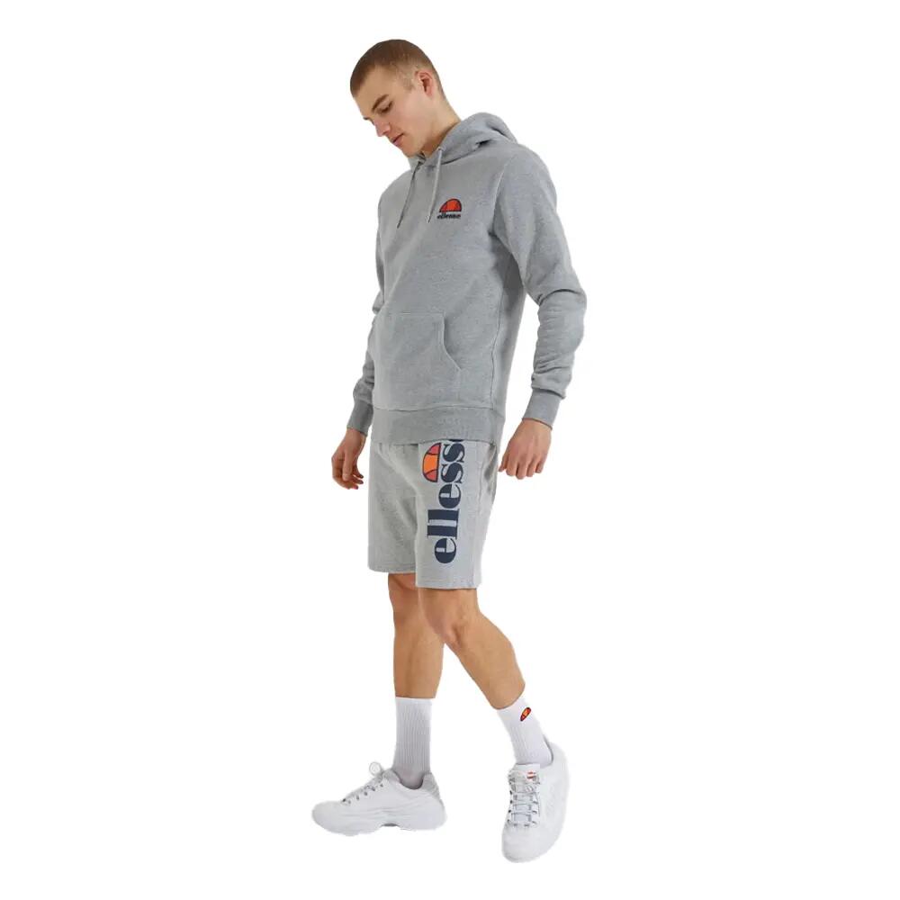 Pantaloncini Pile Uomo Ellesse Bossini Grigio Di Marna 5/5
