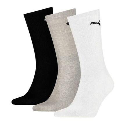 Socken für HerrenDamen Unisex Sport(3erPack) Damen und Herren Weiß/Schwarz/Grau
