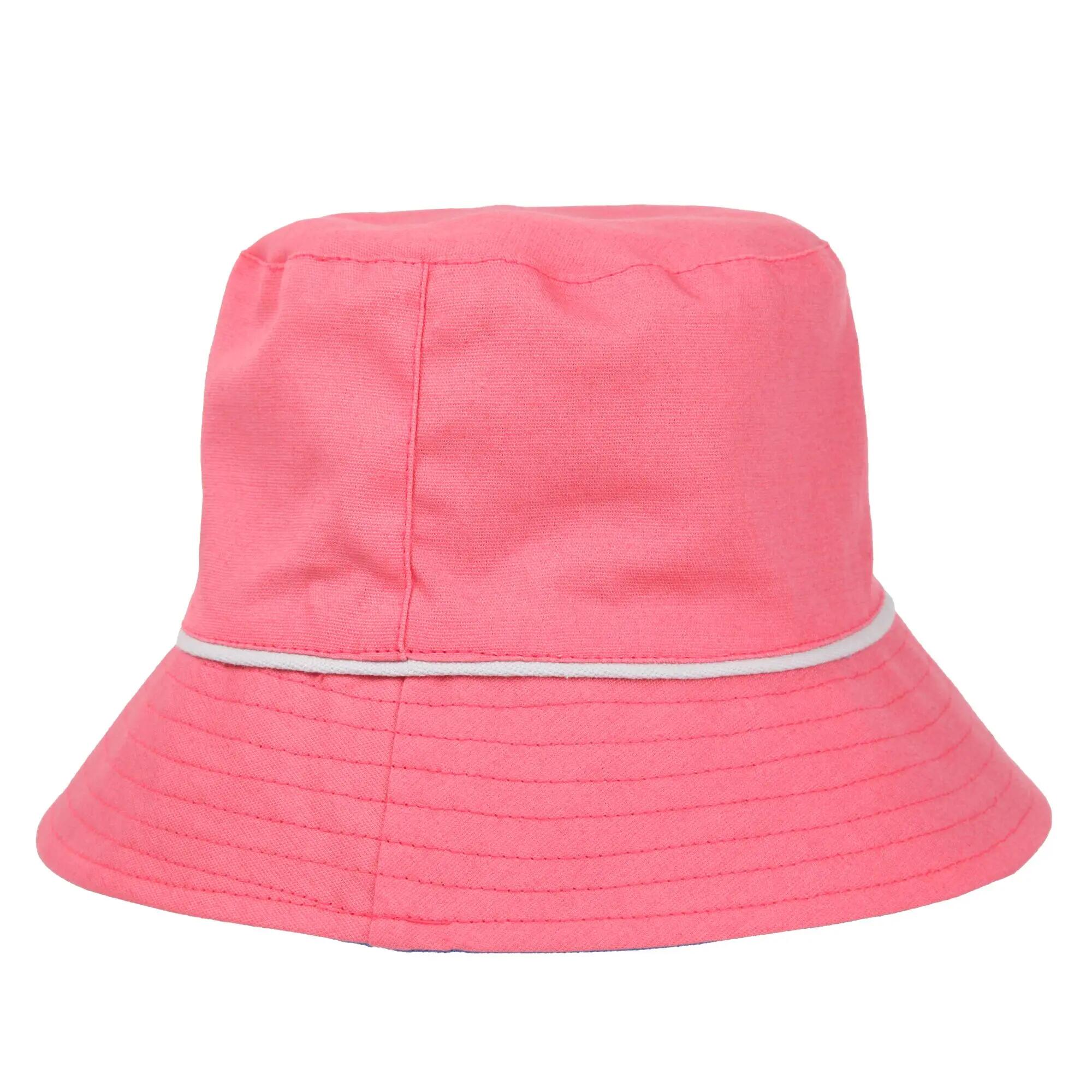 Schlapphut wendbar für Damen blauer See/Shell Pink 7/7