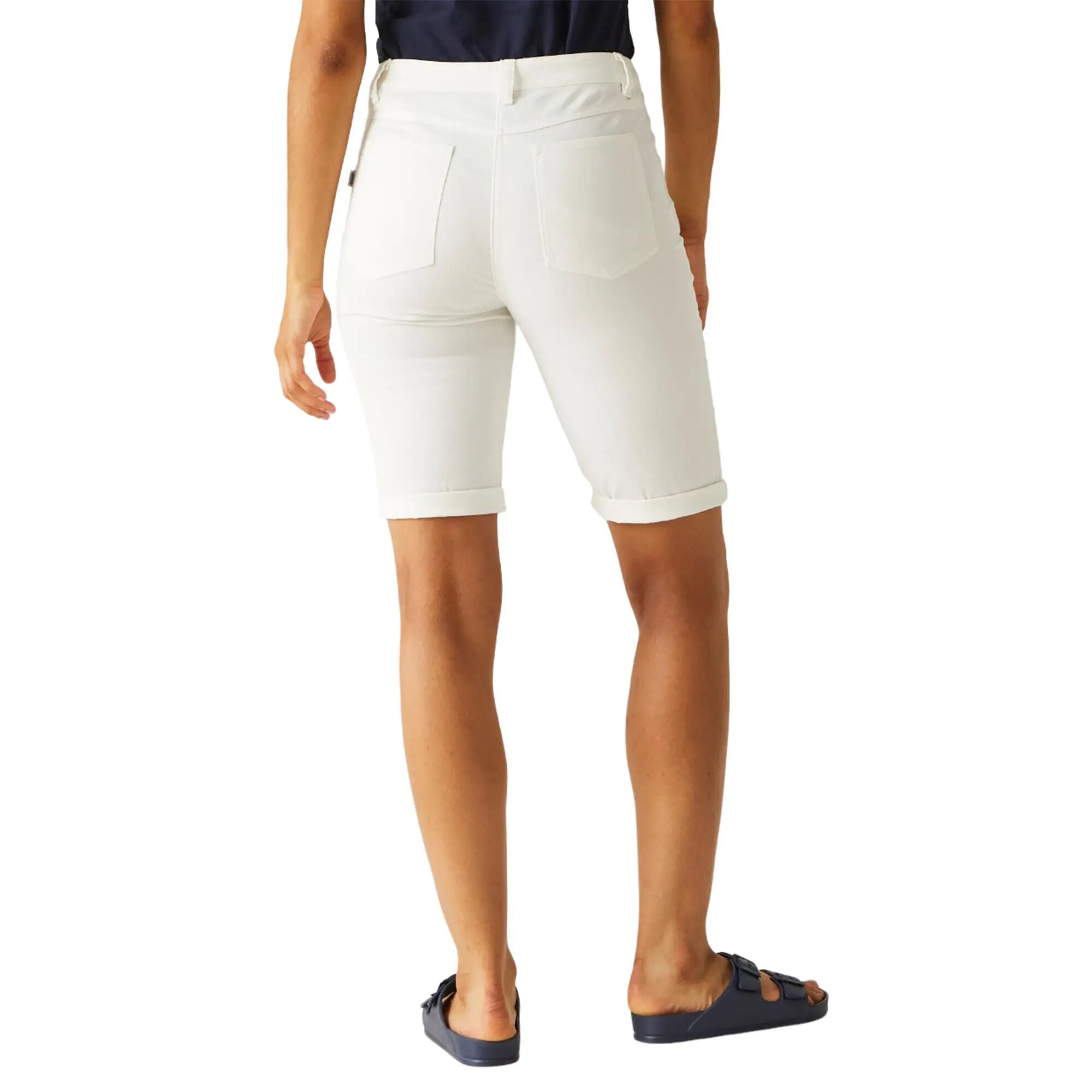 Pantalones Cortos Casuales Erdre para Mujer Blanco 7/7