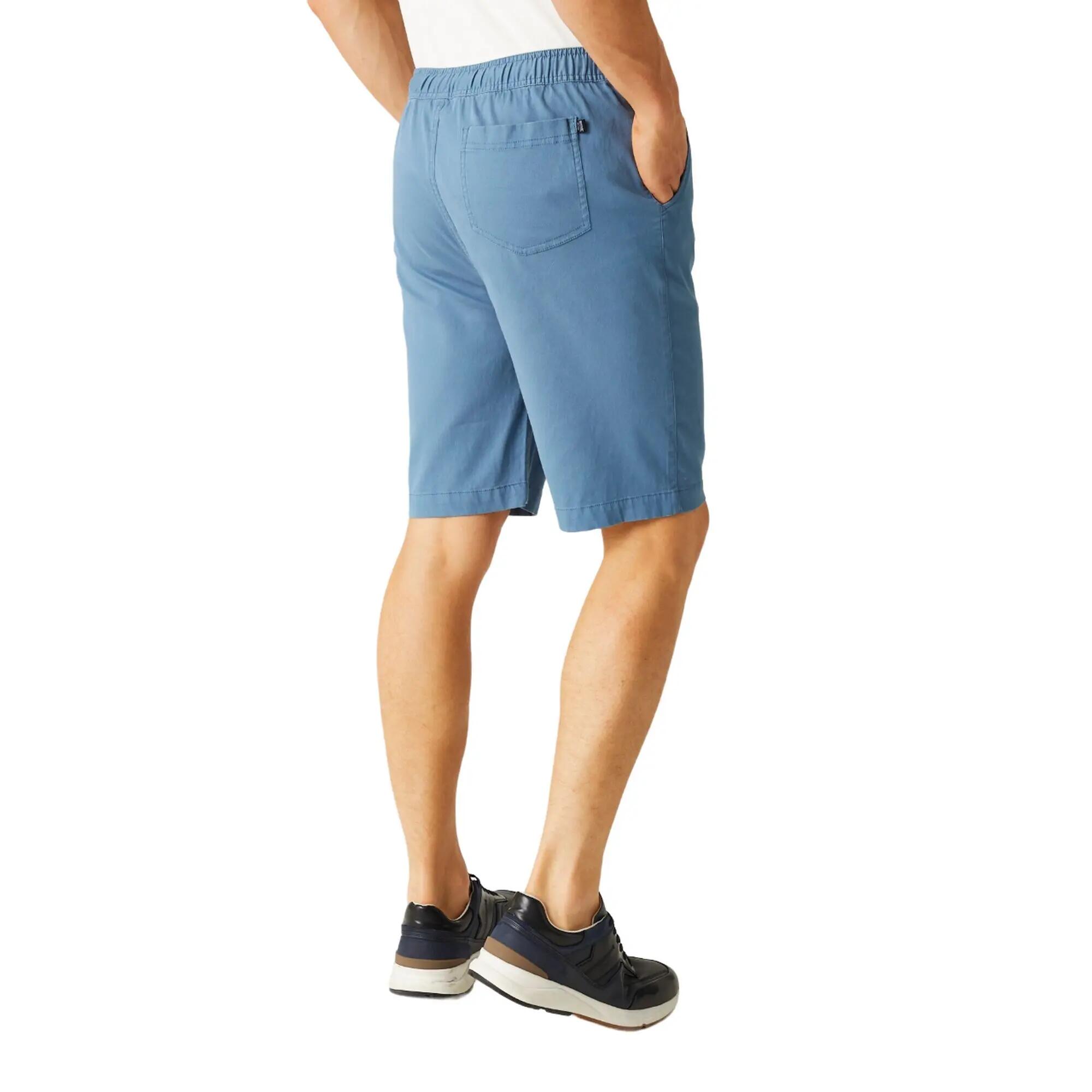 Short Élastiqué À Cordon ALDAN Homme (Bleu Clair) 7/7