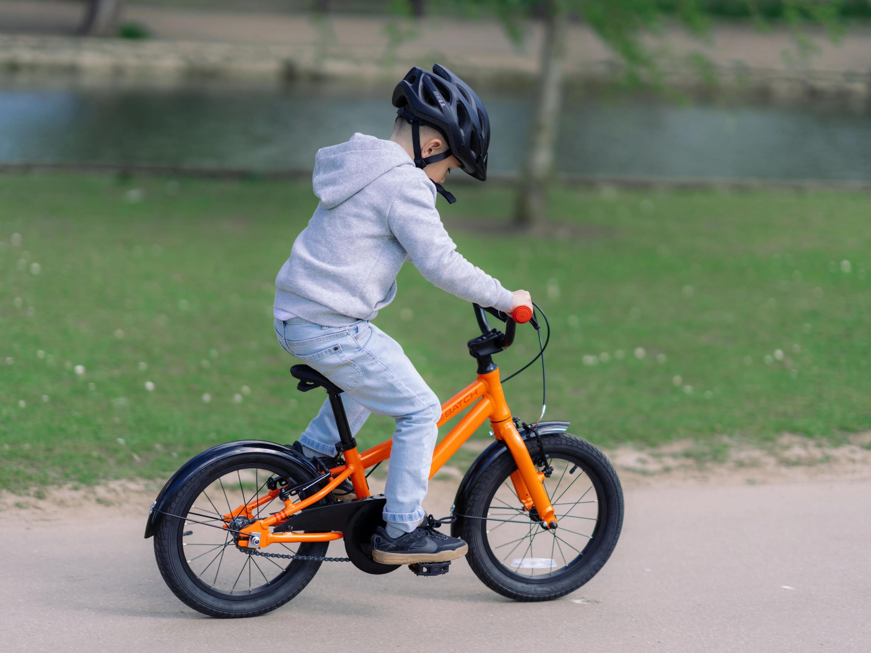 Vélo pour enfants Batch 16 pouces, orange, 4 à 6 ans 12/15