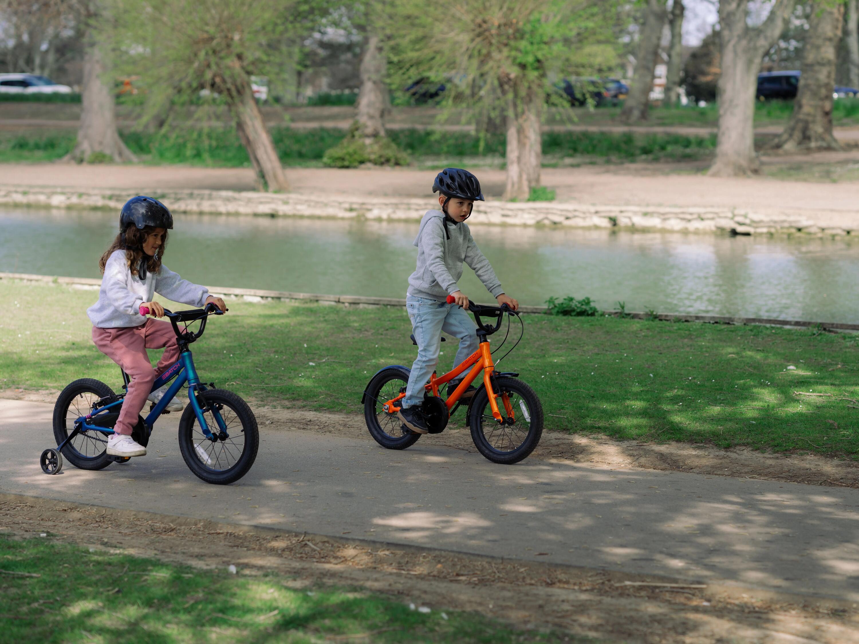 Bicicleta para niños Batch de 16 pulgadas, esmeralda, de 4 a 6 años 10/15