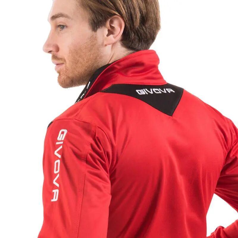 Ensemble De Survêtement Motif/style Logo TUTA VISA Homme (Rouge / Noir) 5/6