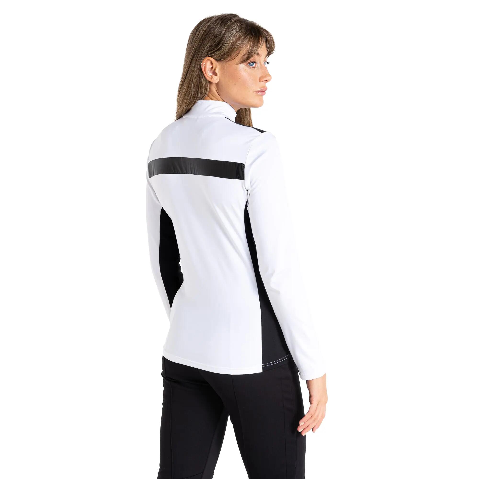 "Divinity II" Fleecejacke für Damen Weiß/Schwarz 7/7
