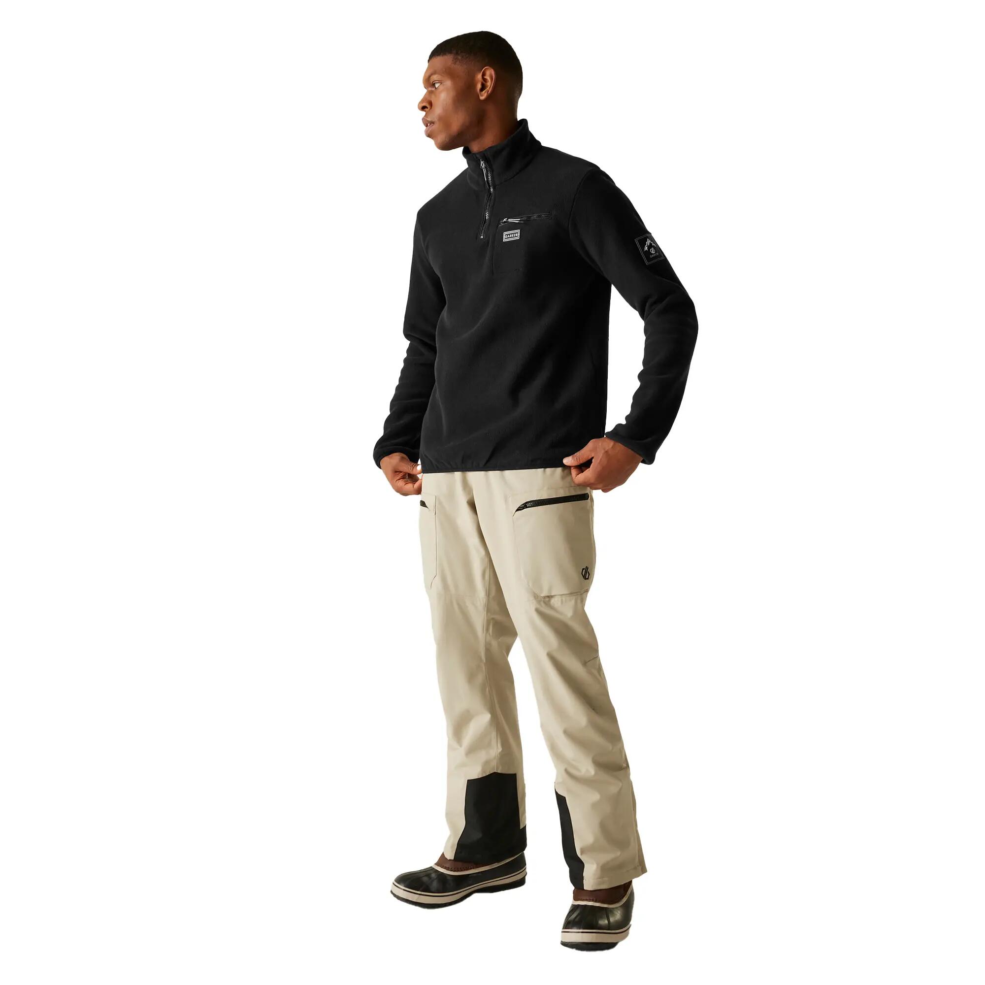 Heren Affinity Mountain Fleece Top (Zwart) 6/6