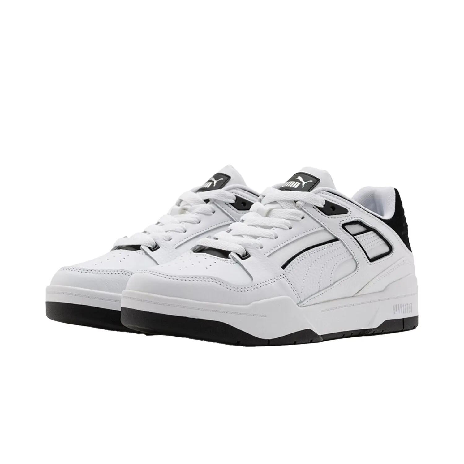 Zapatillas Deportivas de Cuero Slipstream para Hombre Blanco, Negro 7/7