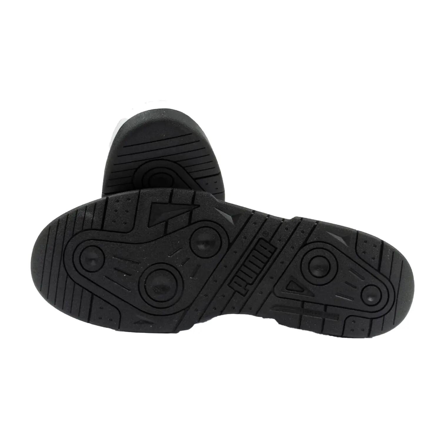 Zapatillas Deportivas de Cuero Slipstream para Hombre Blanco, Negro 6/7
