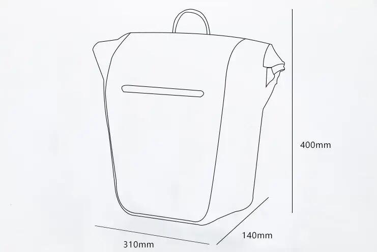 Torba rowerowa na bagażnik SOHO BROOME woodoodporna TPU 3/5