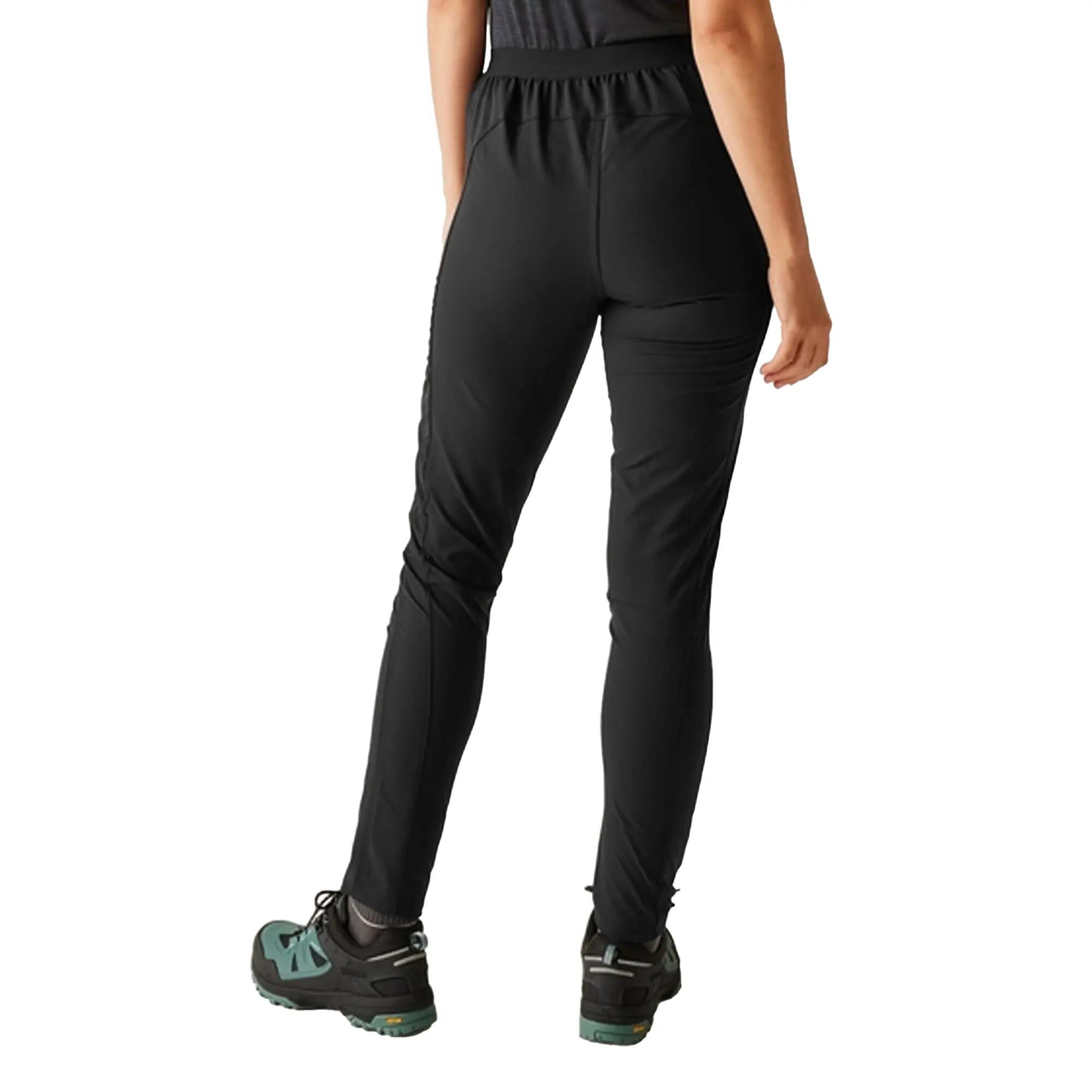Pantalon De Marche Extensible À Taille Semiélastiquée PENTRE Femme (Noir) 7/7