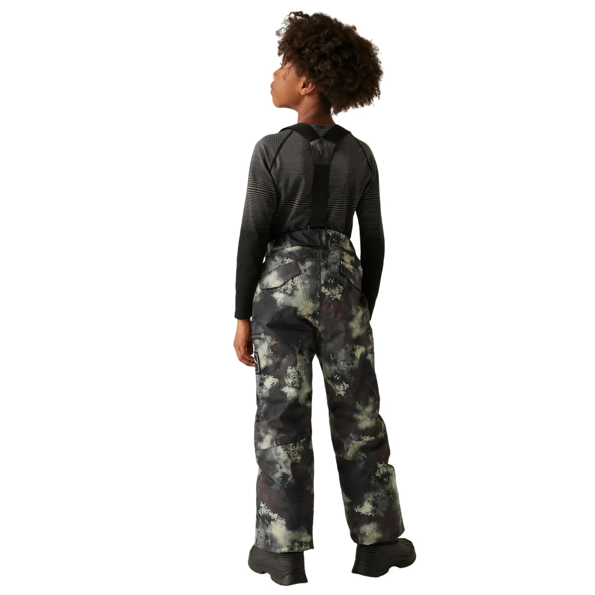 Pantalon De Ski Motif/style Usé POW Enfant (Multicolore) 6/6