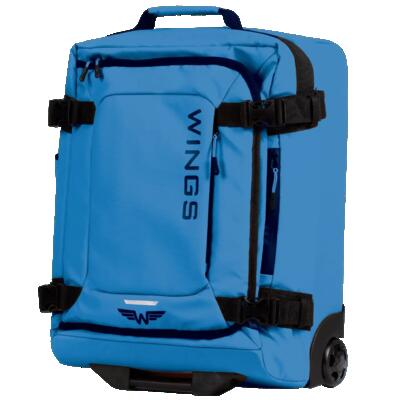 Wings middelgrote zachte koffer 24" rook geel