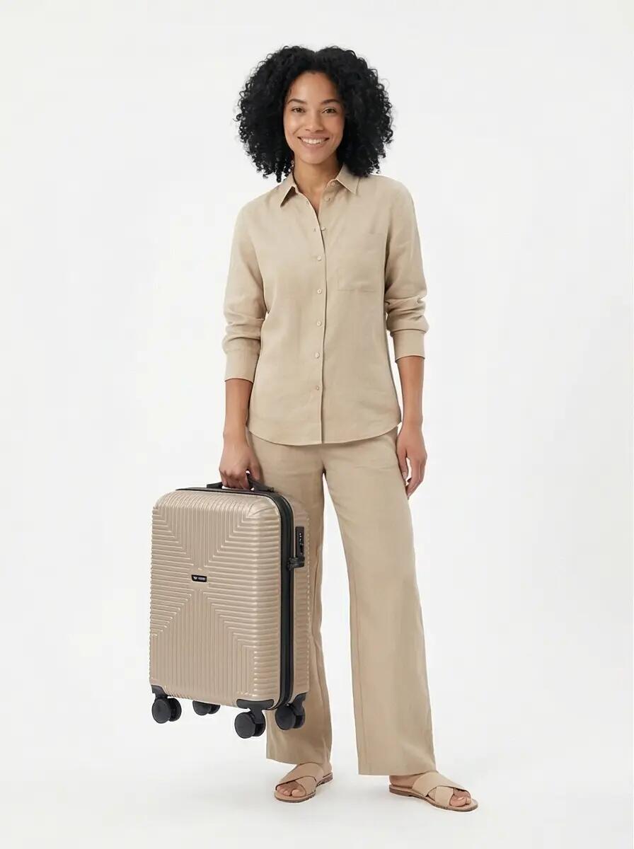 Valise cabine WINGS PC ECO JACKDAW 20" CHAMPAGNE 4/10