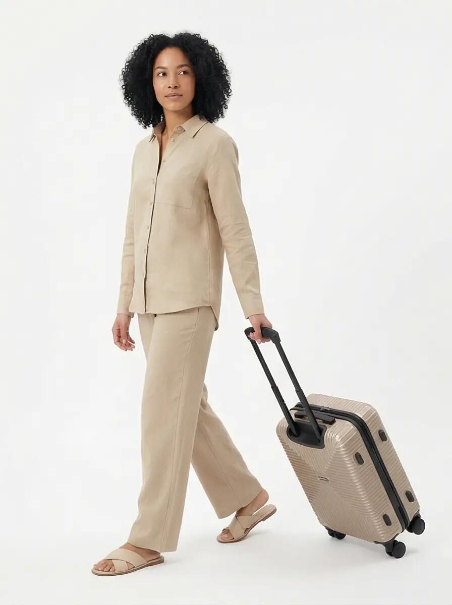 Valise cabine WINGS PC ECO JACKDAW 20" CHAMPAGNE 2/10