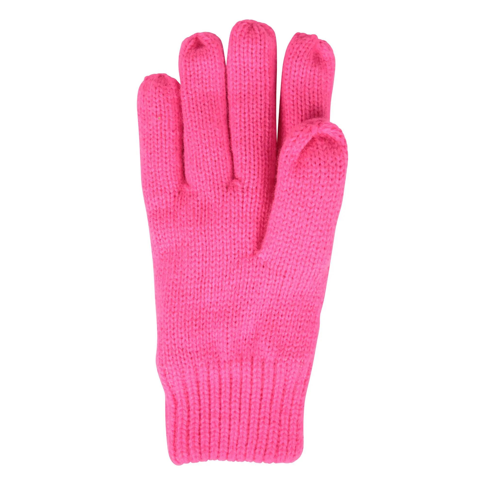 Jerseyware Handschuhe, Thinsulate Thermisches Material Kinder Leuchtend Rosa 4/4