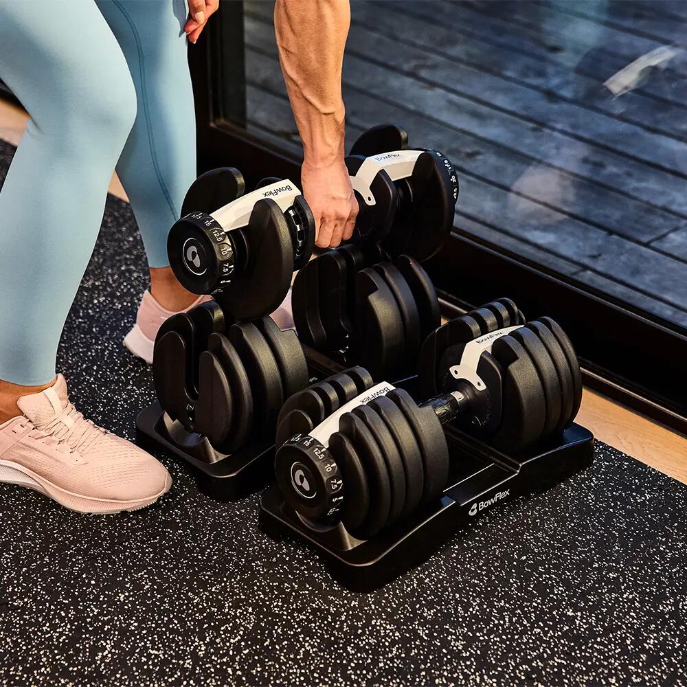 Manubrio regolabile SelectTech 52 (coppia) - 2-24 kg, 15 livelli di peso 3/11
