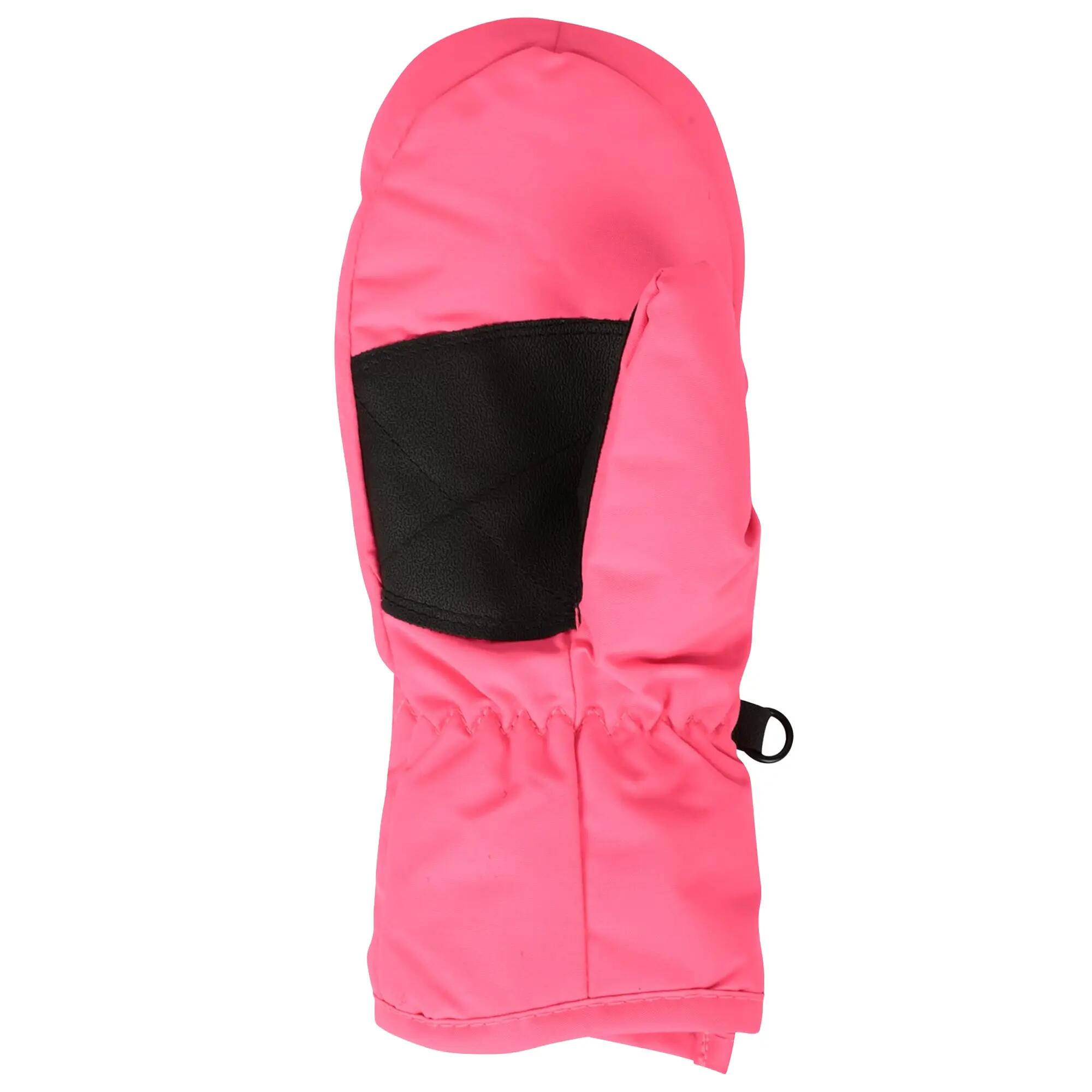 Childrens/Kids Ski Mittens (Dark Pink) 6/6