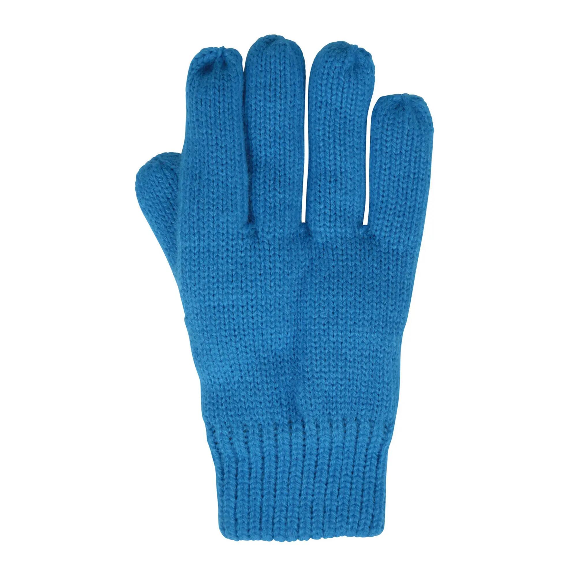 Childrens/Kids Thinsulate Fleece Beanie & Gloves Set (Bright Blue) 5/6