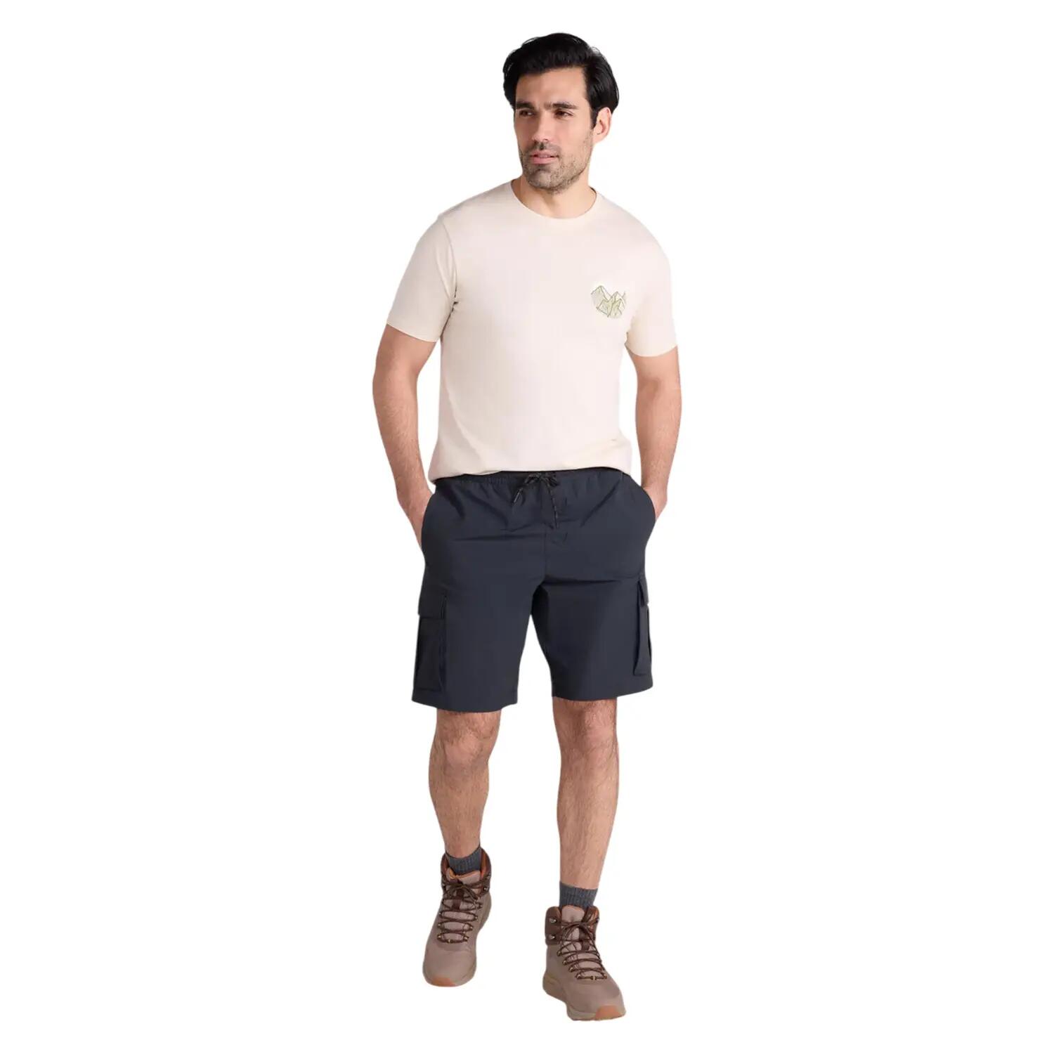 Short Uni À Poches Pour Tous Les Jours Homme (Noir) 6/6