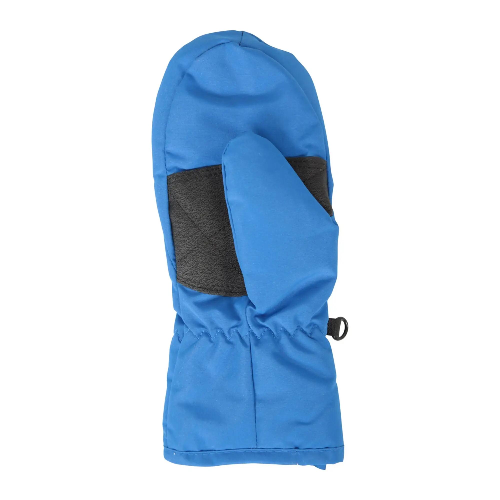 Childrens/Kids Ski Mittens (Bright Blue) 3/4