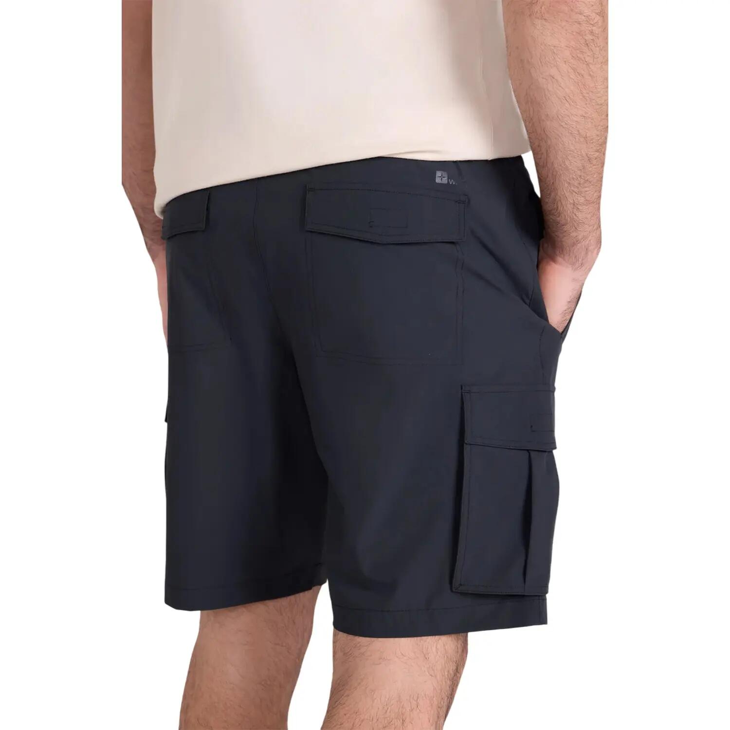Short Uni À Poches Pour Tous Les Jours Homme (Noir) 5/6