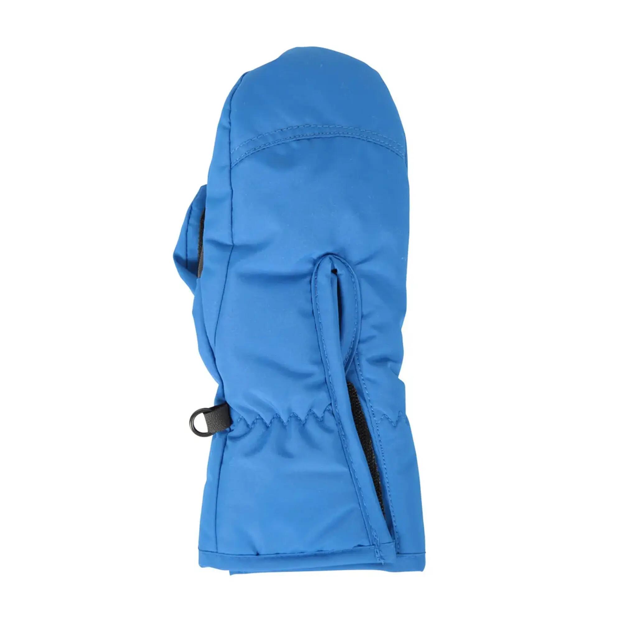 Childrens/Kids Ski Mittens (Bright Blue) 2/4