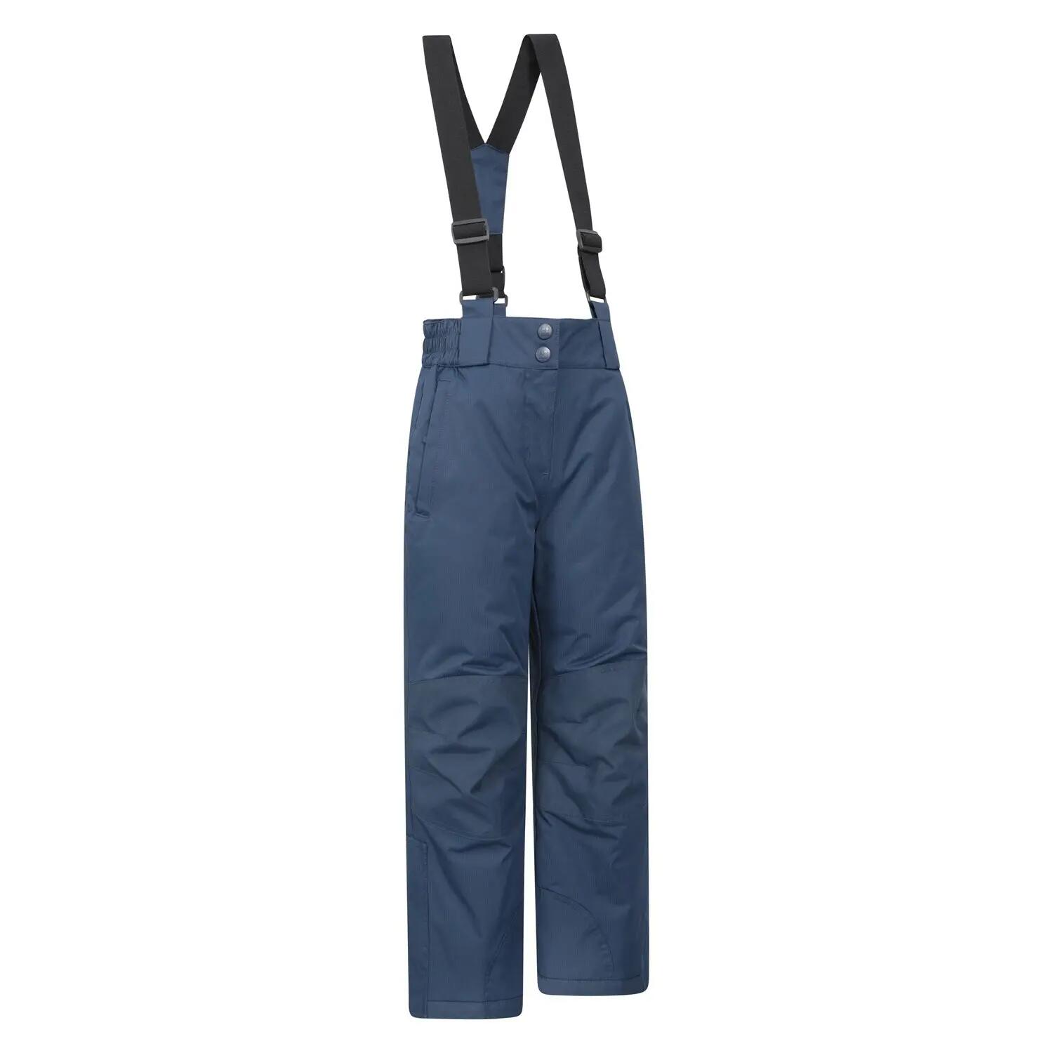 Bambini Pantaloni Da Sci Mountain Warehouse Honey Blu Scuro 6/6