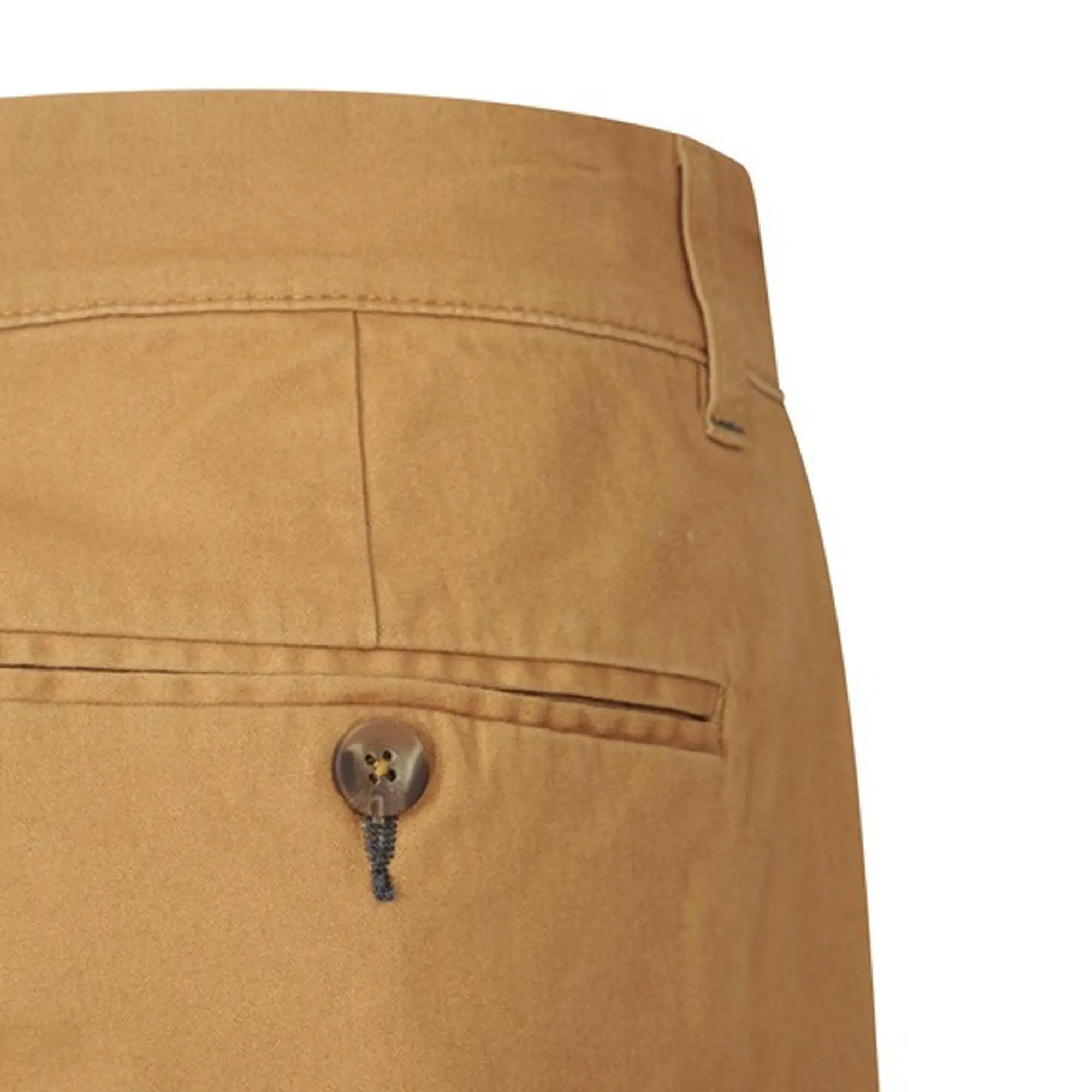 Mens Woods Cotton Chinos (Tan) 6/6