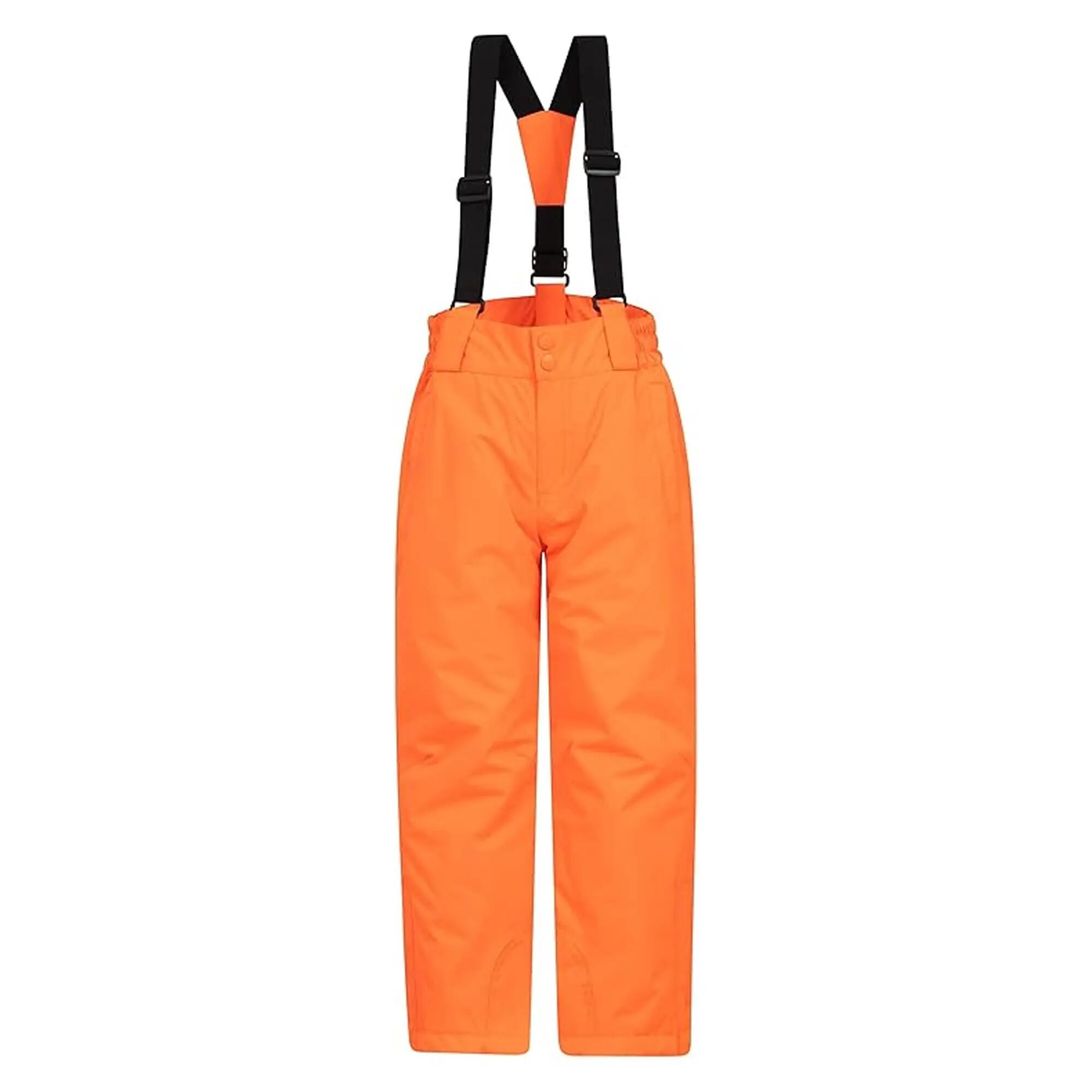 Skijacke und Hosen Set für Kinder Orange 6/6