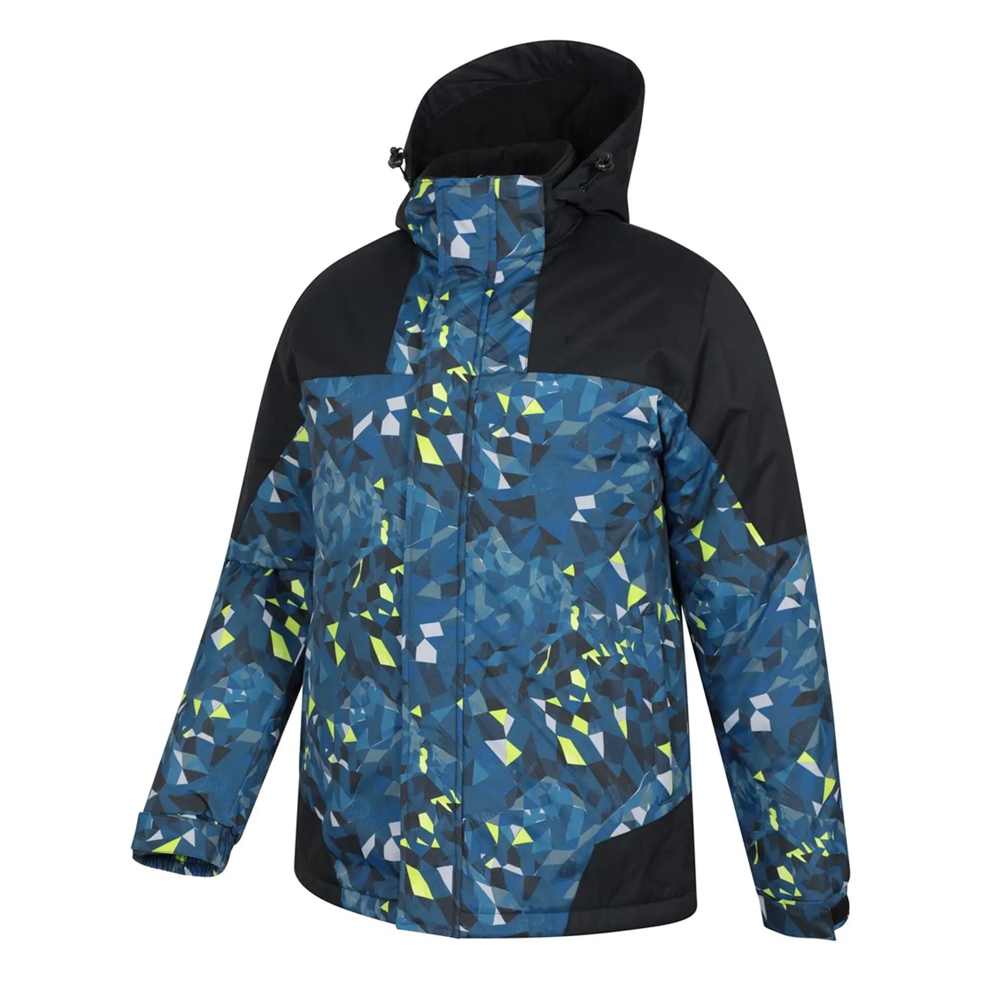 Giacca E Pantaloni Da Sci Camo Uomo Mountain Warehouse Blu Scuro 4/5