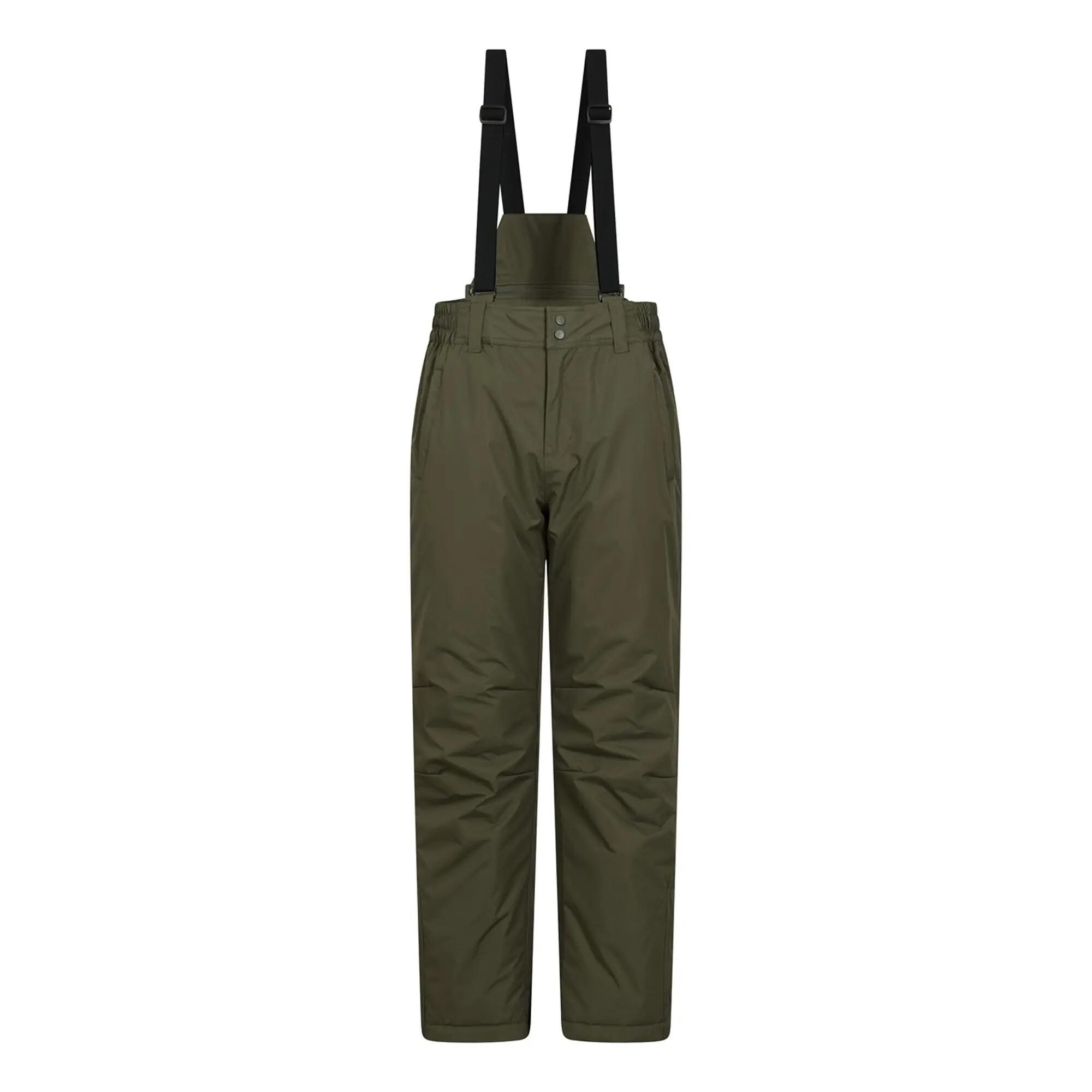 Mens Camo Ski Jacket & Trousers (Khaki Brown) 5/6