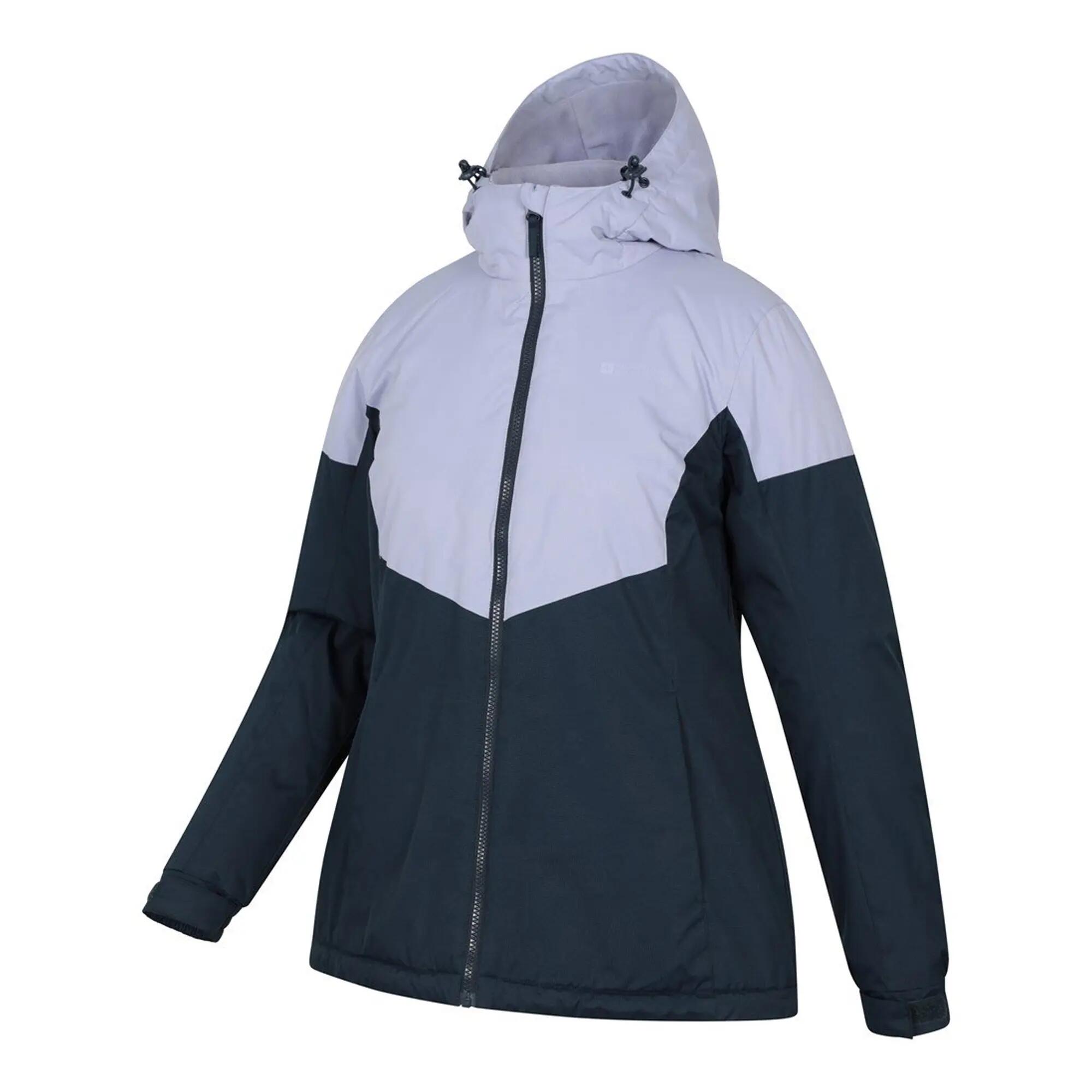 Womens/Ladies Ski Jacket & Trousers Set (Navy) 5/6