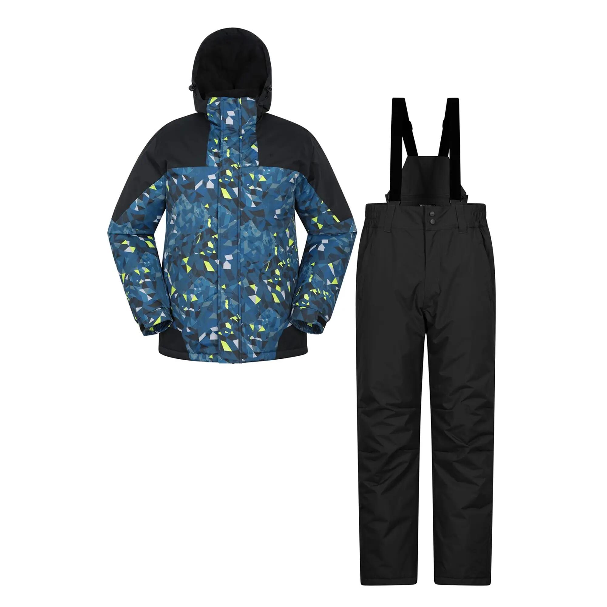 Giacca E Pantaloni Da Sci Camo Uomo Mountain Warehouse Blu Scuro 2/5