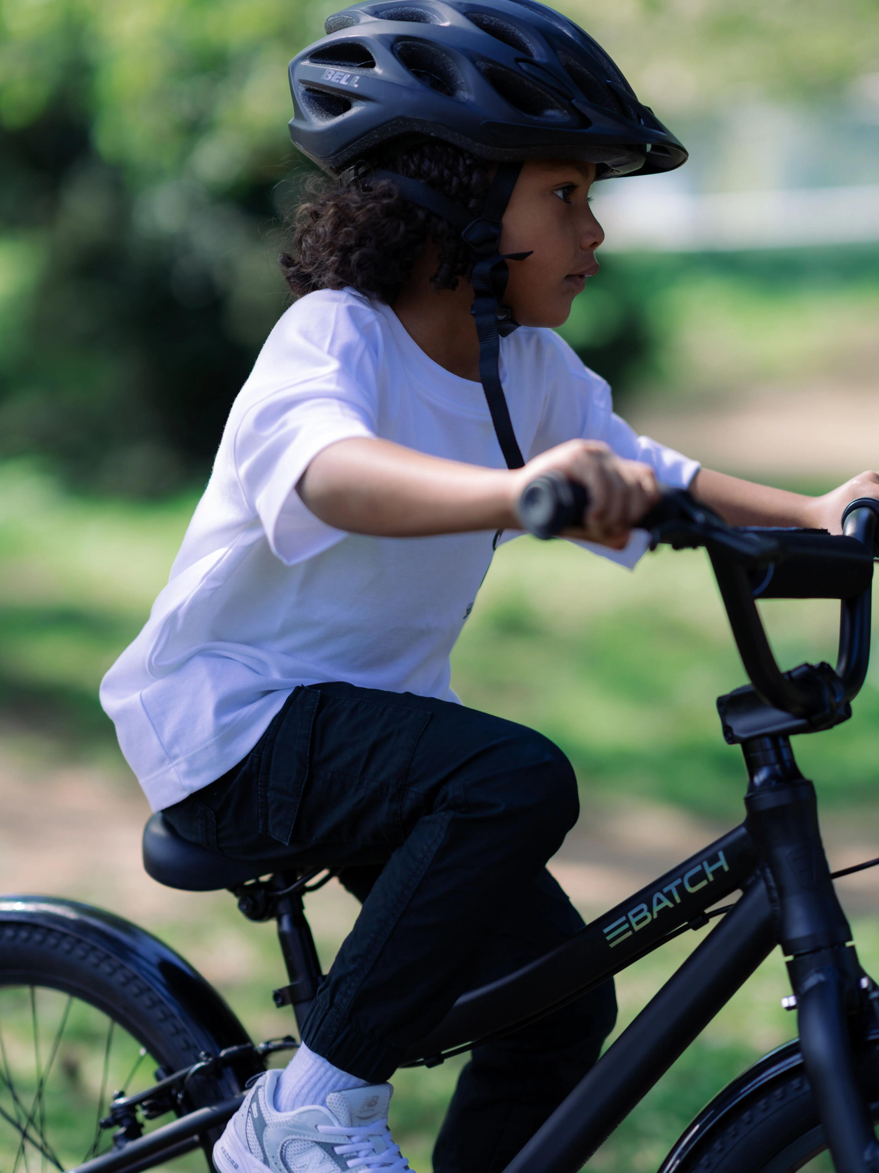 Vélo pour enfants Batch 20 pouces, noir mat, 6 à 9 ans 12/15