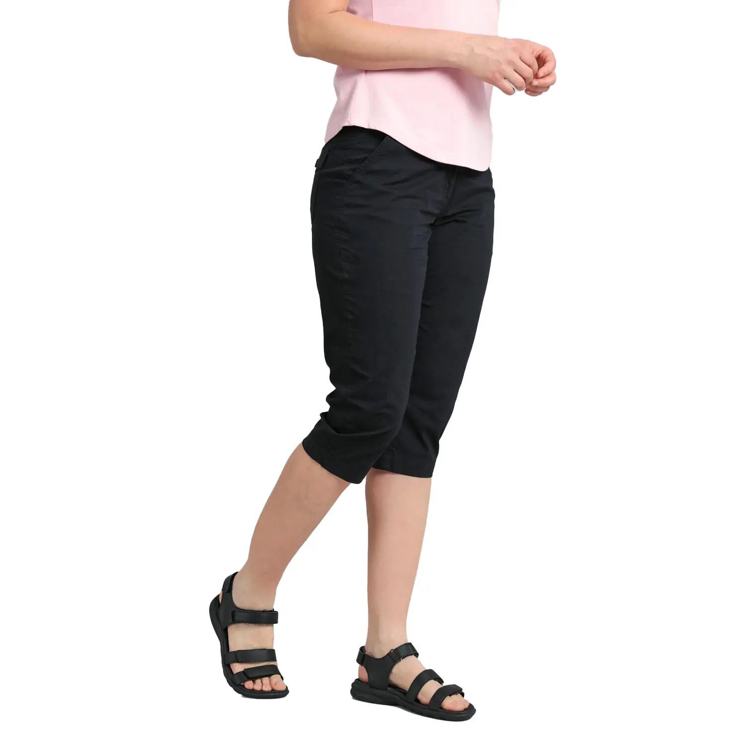 "Coastal" CapriLänge für Damen Schwarz 5/5