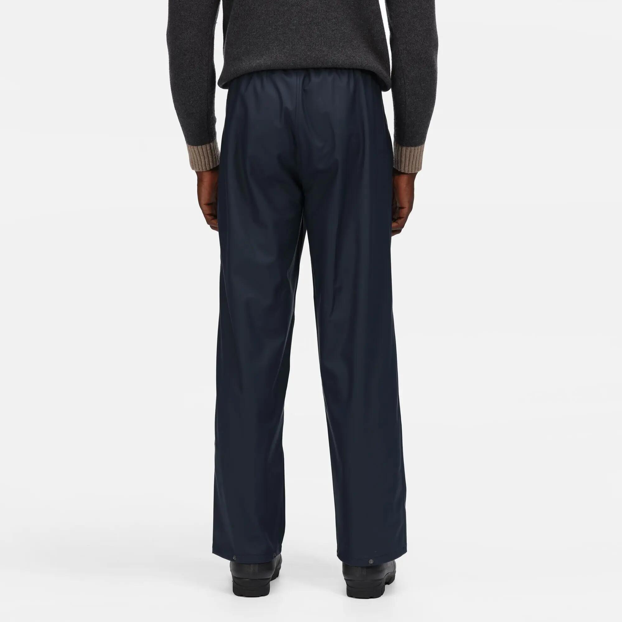 Pantaloni Da Pioggia Impermeabile Uomo Regatta Professional Blu Navy 6/7